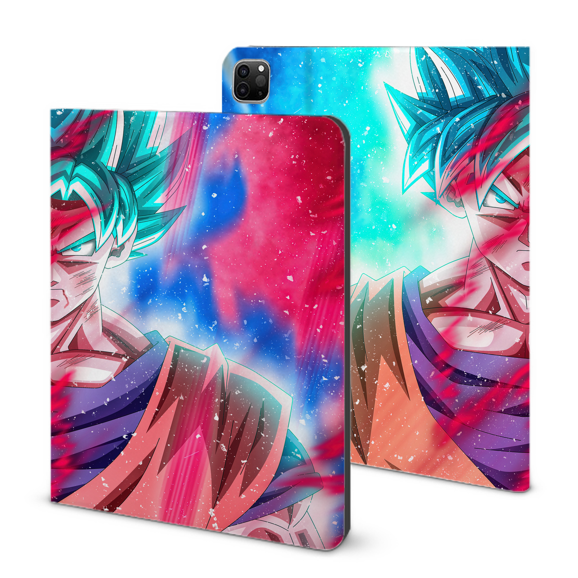 （画像用） ドラゴンボール DRAGON BALL IPad ケース ブック型 PUレザー TPU 耐衝撃 軽量 薄型 ペン収納なし 全面保護 IPad 各モデル対応